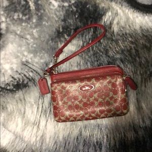 Coach wristlet